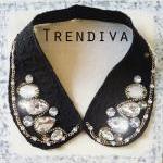 Gram Diamond Fashion Collar Necklace Jewelry Collar